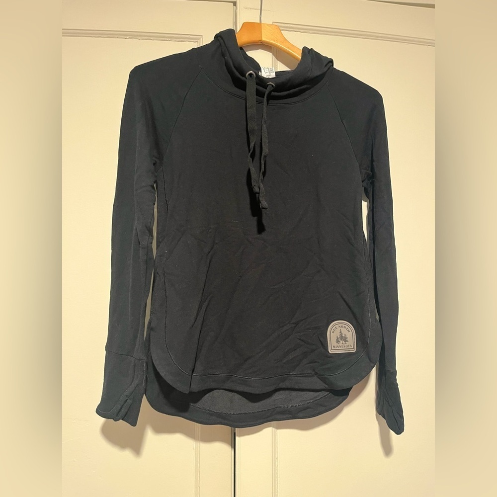Women’s Black Due North Minnesota Signature Concepts Hoodie